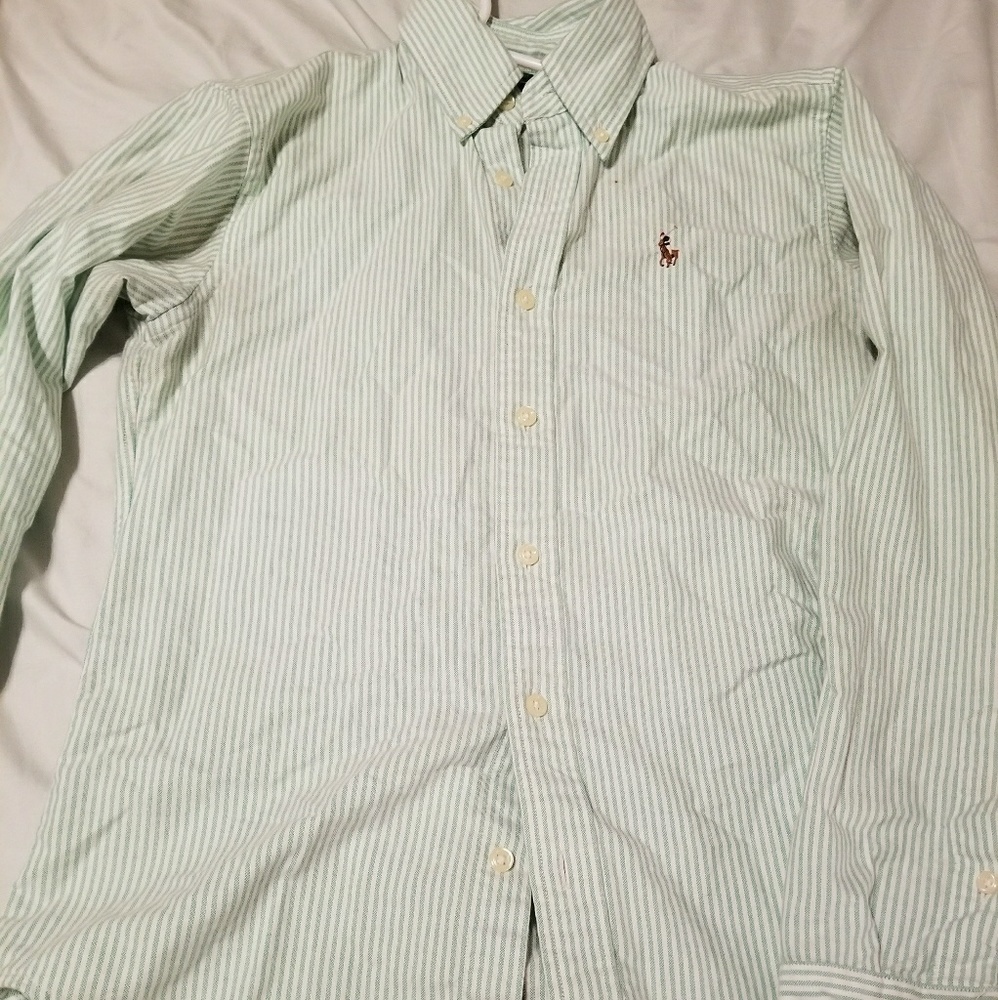 Ralph Lauren Women's collared button down shirt
